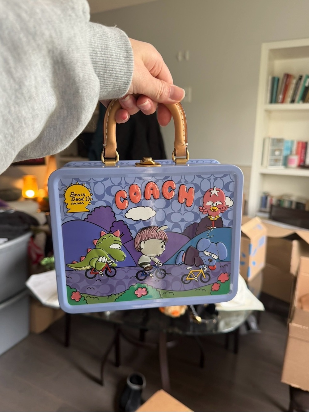 Coach Brain Dead Lunchbox NWOT